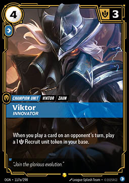 Viktor, Innovator (V.2 - Showcase) - Origins