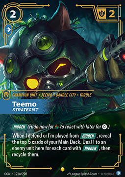 Teemo, Strategist (V.2 - Showcase) - Origins