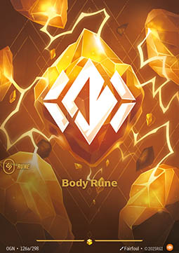 Body Rune (V.2 - Showcase) - Origins