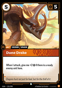 Dune Drake - Origins