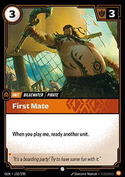 First Mate - Origins
