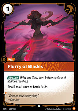 Flurry of Blades - Origins