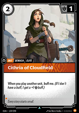 Cithria of Cloudfield - Origins