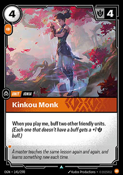 Kinkou Monk - Origins