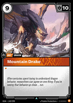 Mountain Drake - Origins