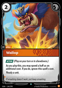 Wallop - Origins