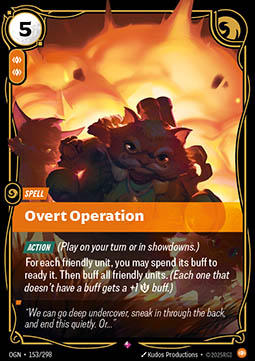 Overt Operation - Origins