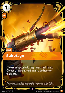 Sabotage - Origins