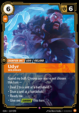 Udyr, Wildman - Origins