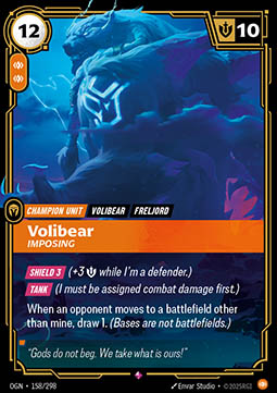 Volibear, Imposing (V.1 - Rare) - Origins