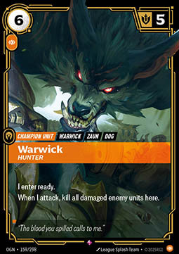 Warwick, Hunter - Origins