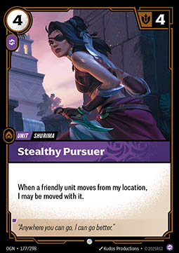 Stealthy Pursuer - Origins