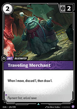Traveling Merchant - Origins