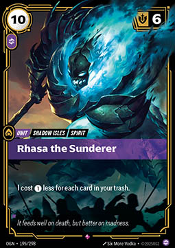 Rhasa the Sunderer - Origins