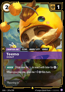 Teemo, Scout (V.2 - Showcase) - Origins