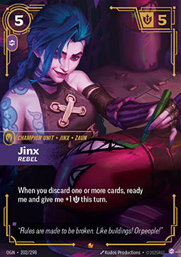 Jinx, Rebel (V.1 - Epic) - Origins