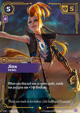 Jinx, Rebel (V.2 - Showcase) - Origins