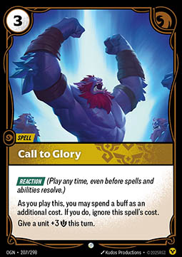 Call to Glory - Origins