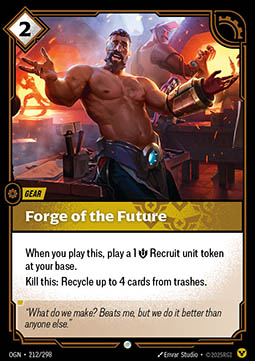 Forge of the Future - Origins