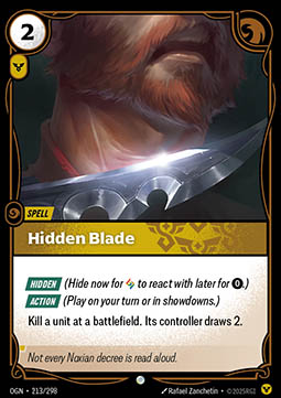Hidden Blade - Origins