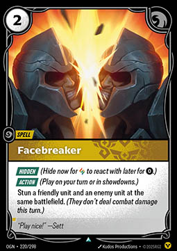 Facebreaker - Origins