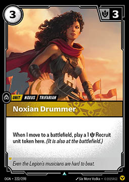 Noxian Drummer - Origins