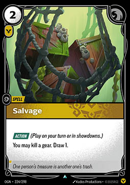 Salvage - Origins
