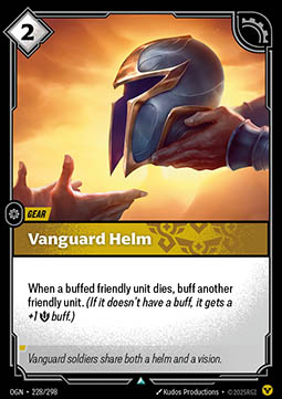 Vanguard Helm - Origins