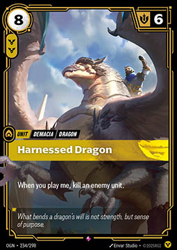Harnessed Dragon - Origins