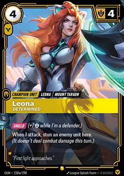 Leona, Determined (V.2 - Showcase) - Origins