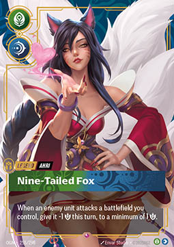 Ahri, Nine-Tailed Fox (V.1 - Rare) - Origins