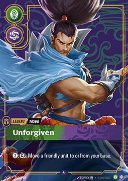 Yasuo, Unforgiven (V.1 - Rare) - Origins