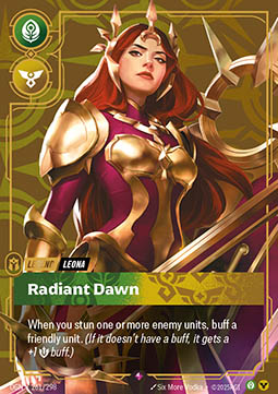 Leona, Radiant Dawn (V.1 - Rare) - Origins