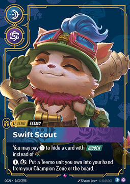 Teemo, Swift Scout (V.1 - Rare) - Origins