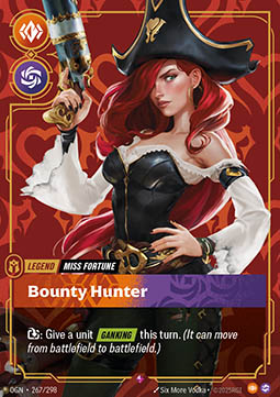 Miss Fortune, Bounty Hunter (V.1 - Rare) - Origins