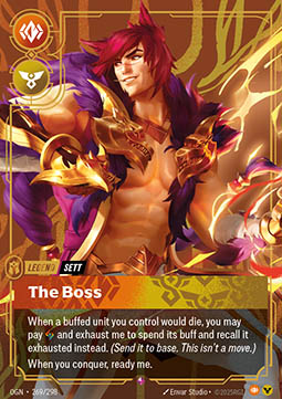 Sett, The Boss (V.1 - Rare) - Origins