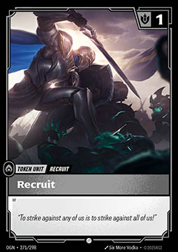 Recruit (V.1 - Common) - Origins