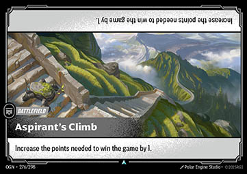Aspirant's Climb - Origins