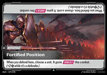 Fortified Position - Origins