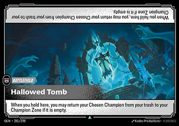 Hallowed Tomb - Origins