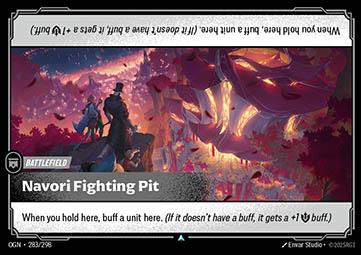 Navori Fighting Pit - Origins