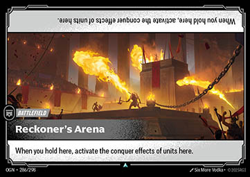 Reckoner's Arena - Origins