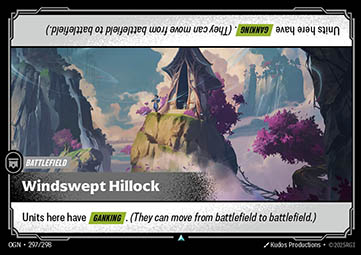 Windswept Hillock - Origins