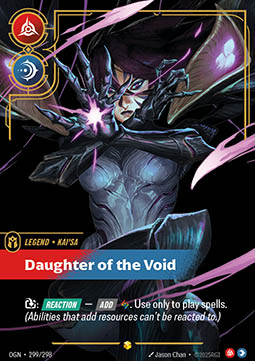 Kai'Sa, Daughter of the Void (V.2 - Showcase) - Origins