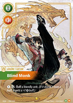 Lee Sin, Blind Monk (V.2 - Showcase) - Origins