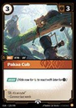 Pakaa Cub - Origins: Promos