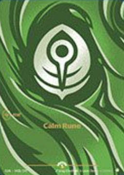 Calm Rune - Origins: Promos