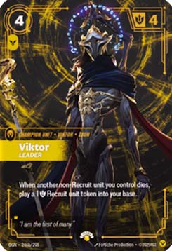 Viktor, Leader (V.2 - Showcase) - Origins: Promos