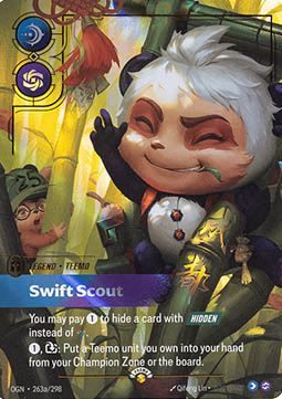 Teemo, Swift Scout (V.2 - Showcase) - Origins: Promos