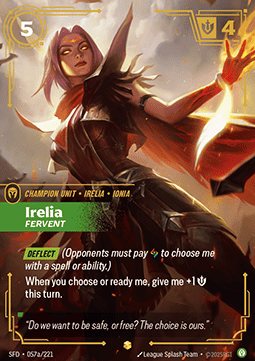 Irelia, Fervent (V.2 - Showcase) - Spiritforged